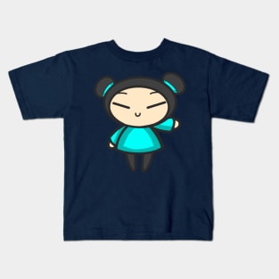 Cyan Pucca Kids T-Shirt